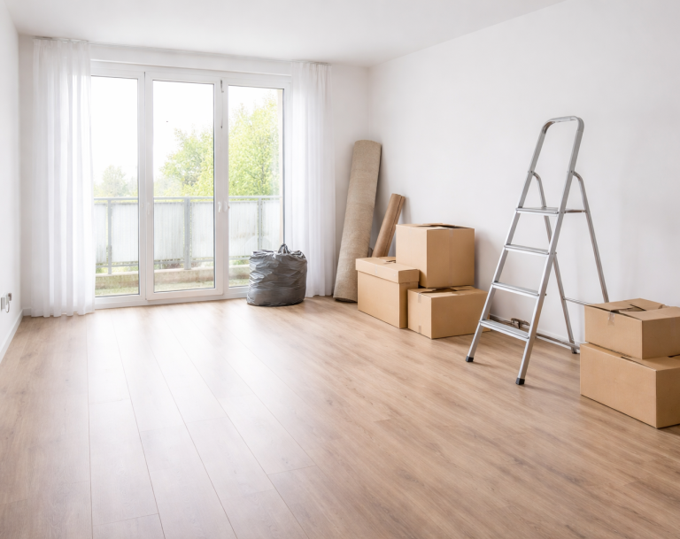 Entrümpelte Wohnung in Ingolstadt nach Haushaltsauflösung